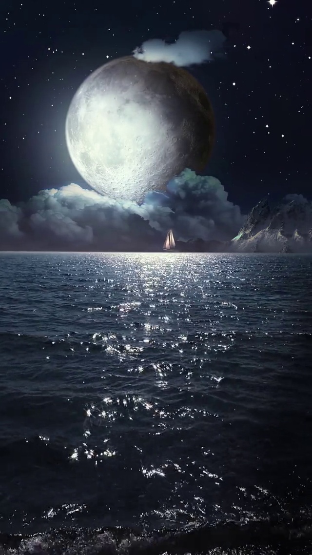 海上生明月，天涯共此时