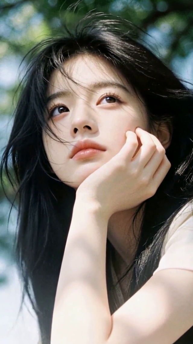 林间清风少女