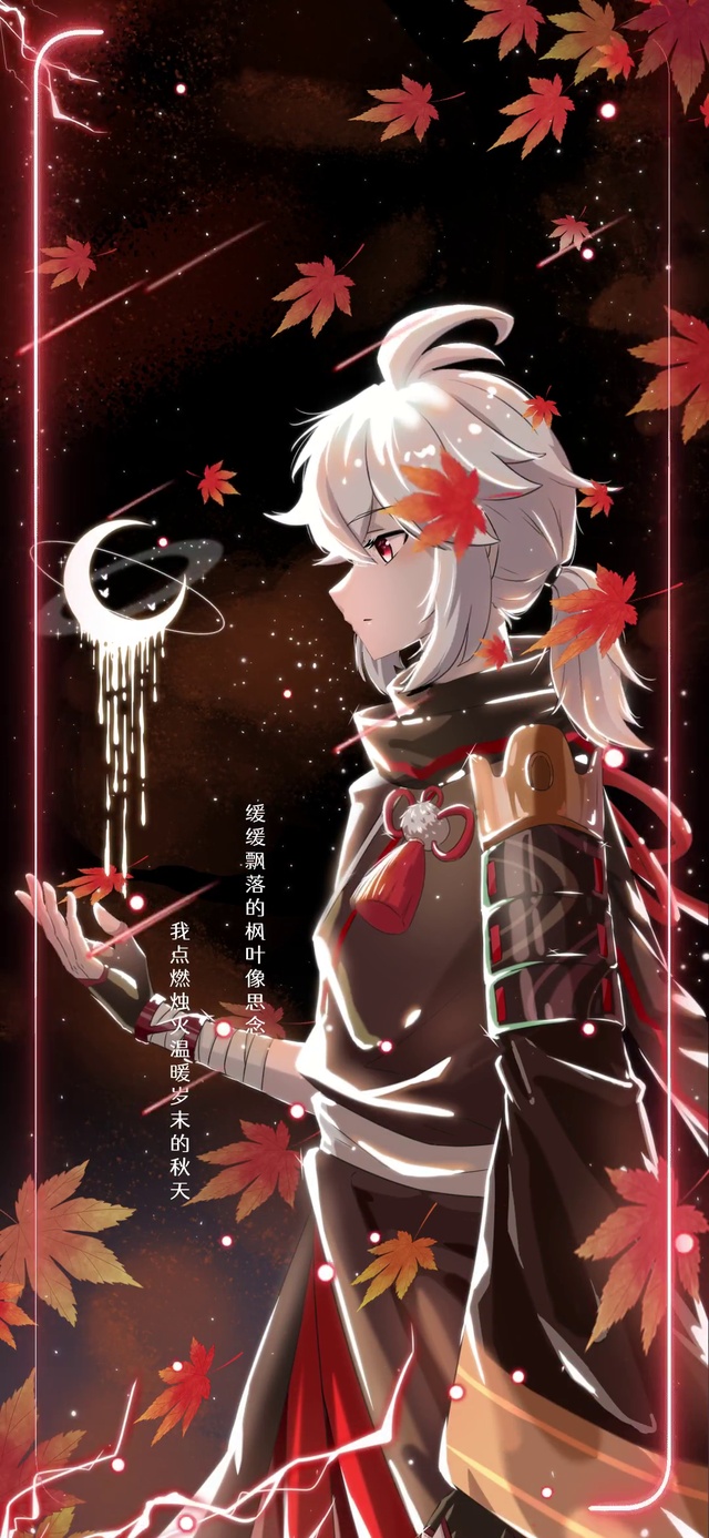 枫叶飘落 静候归人