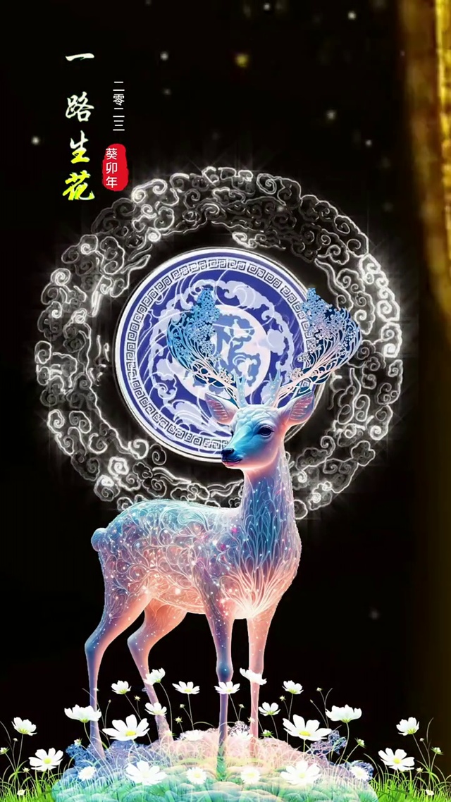 一路生花，好运连连