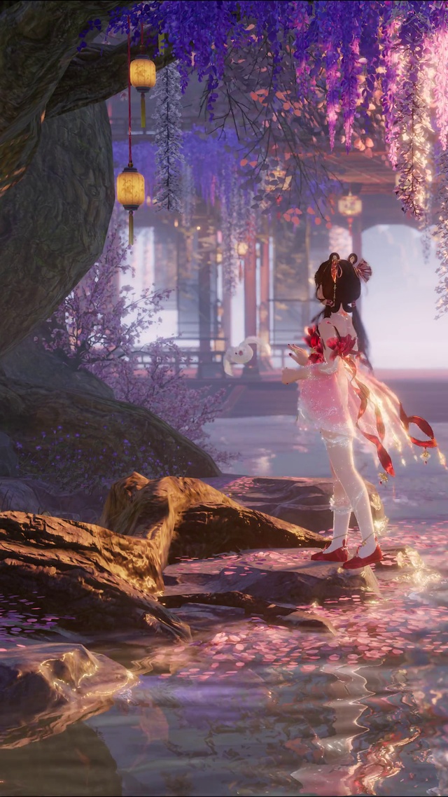 剑网3濯心秀萝动态壁纸