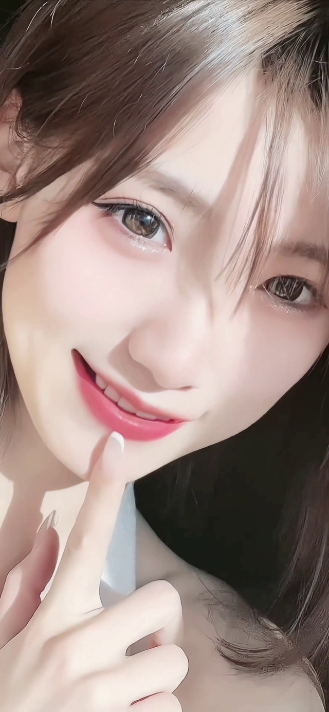 超级甜美治愈可爱美少女心动女生