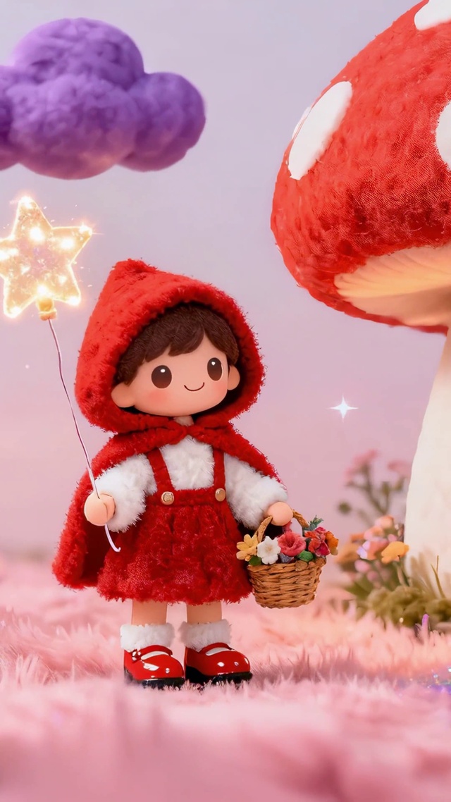 采花姑娘小红帽