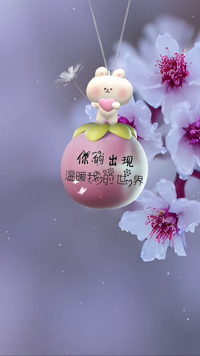 你的出现温暖了我整个世界