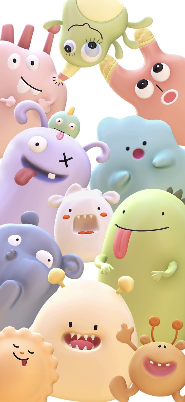 3D可爱小怪兽
