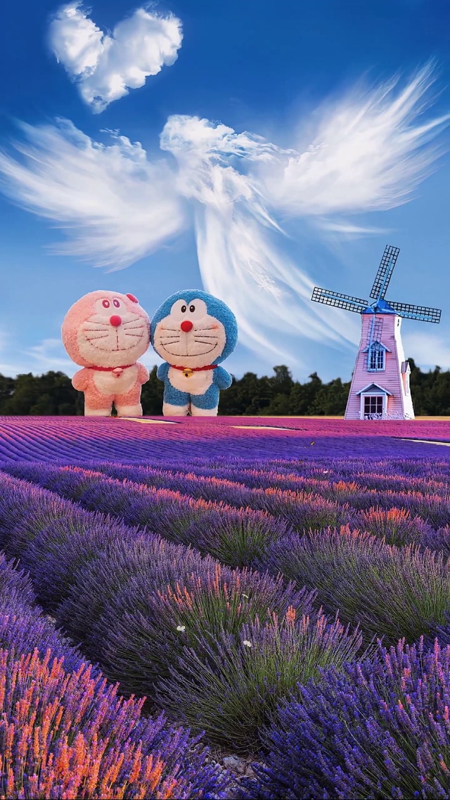 拥抱叮当猫的天使