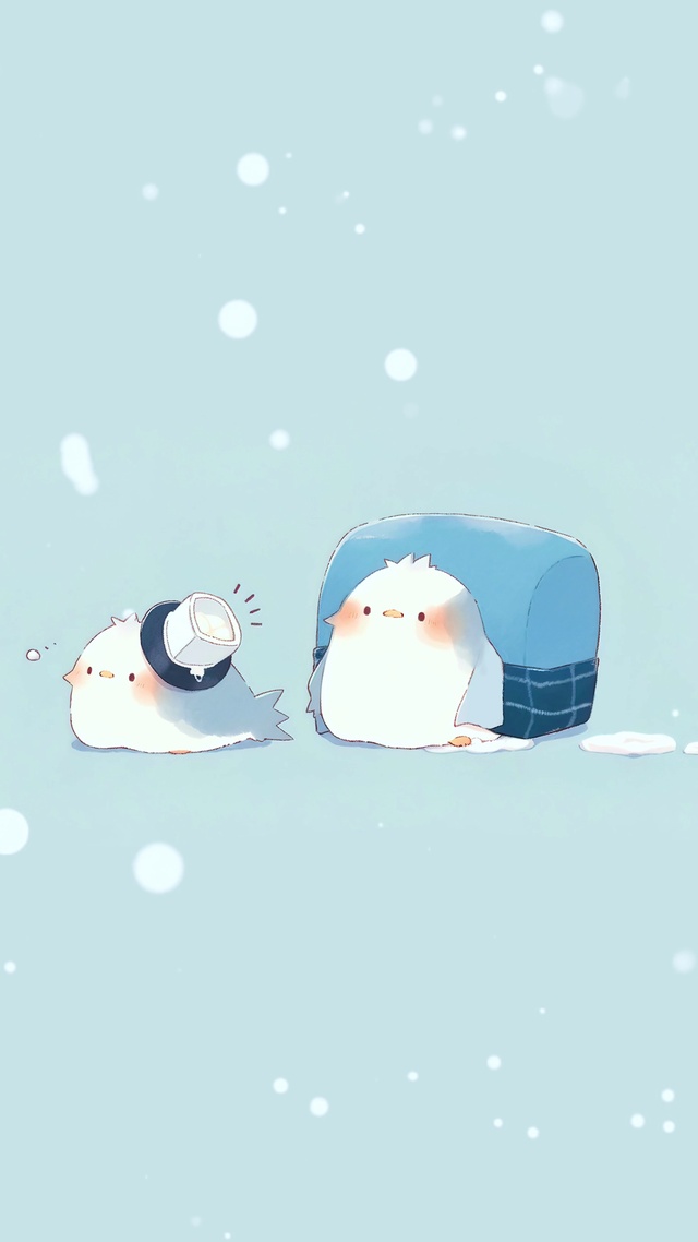 下雪啦