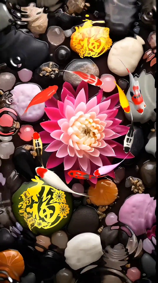 锦鲤送福，好运连连