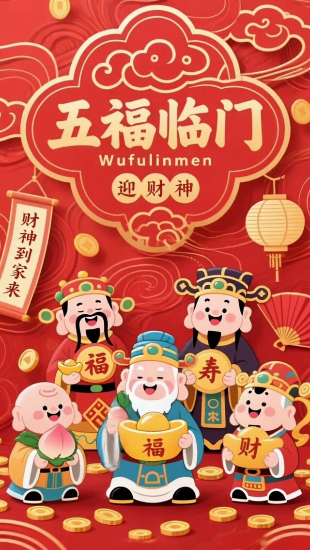 五福临门