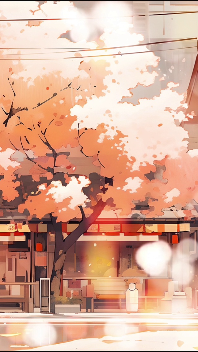 4K 秋日街道