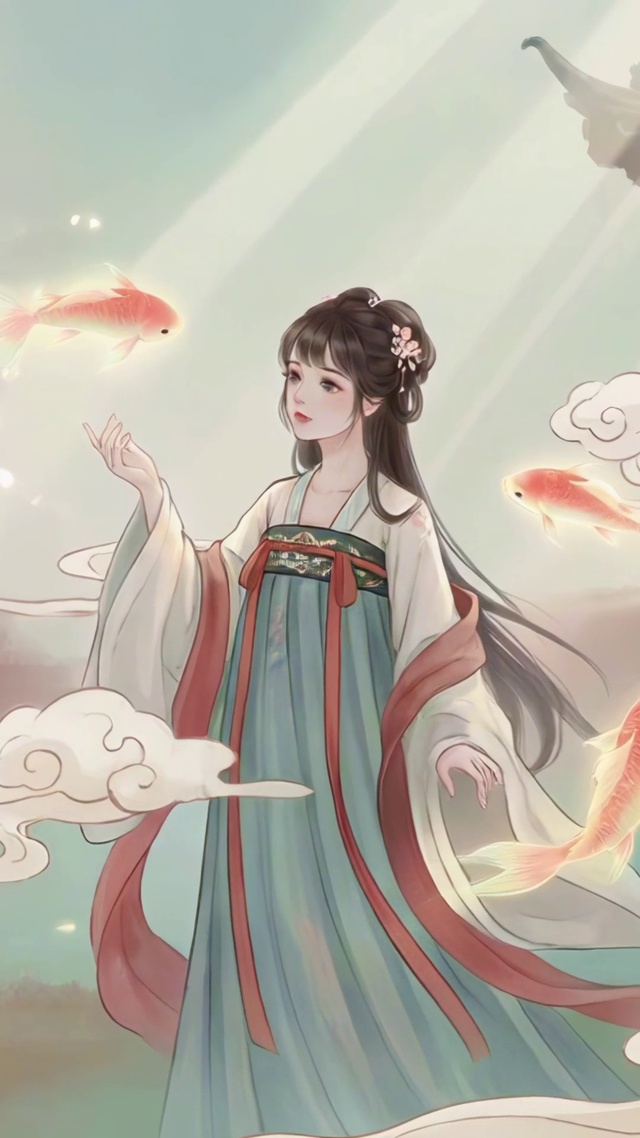 锦鲤环绕