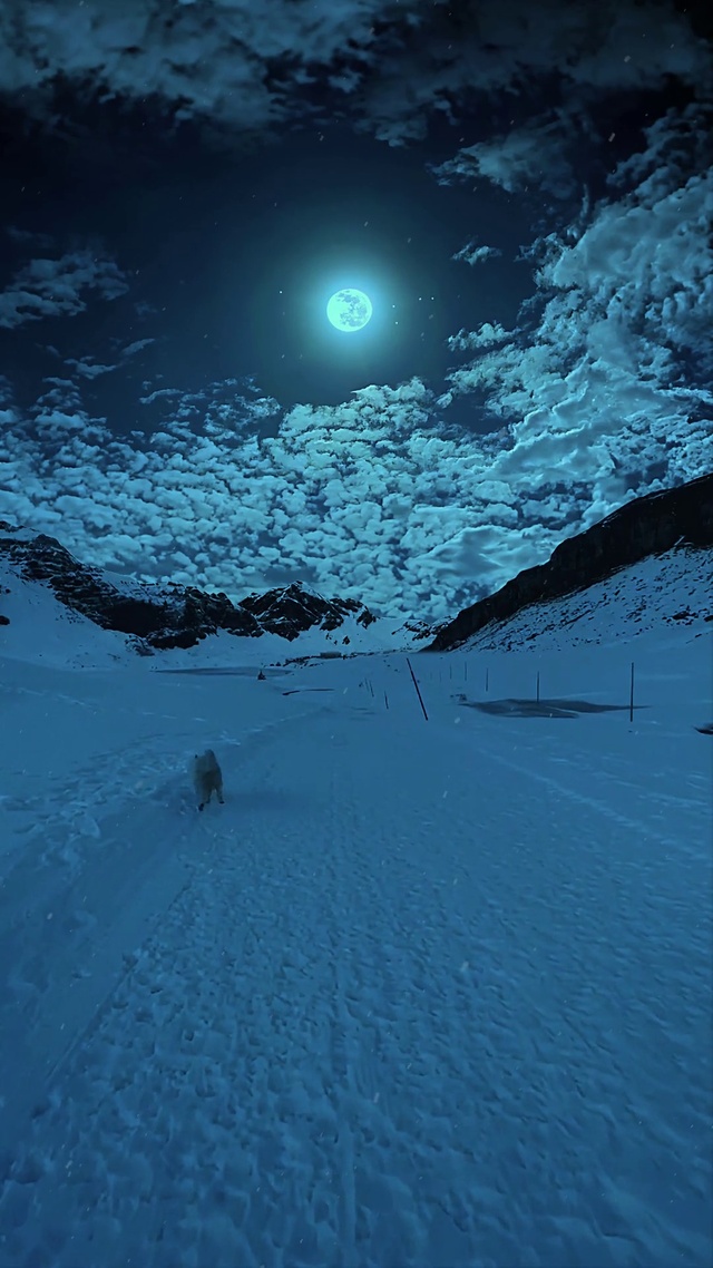 浪漫雪景
