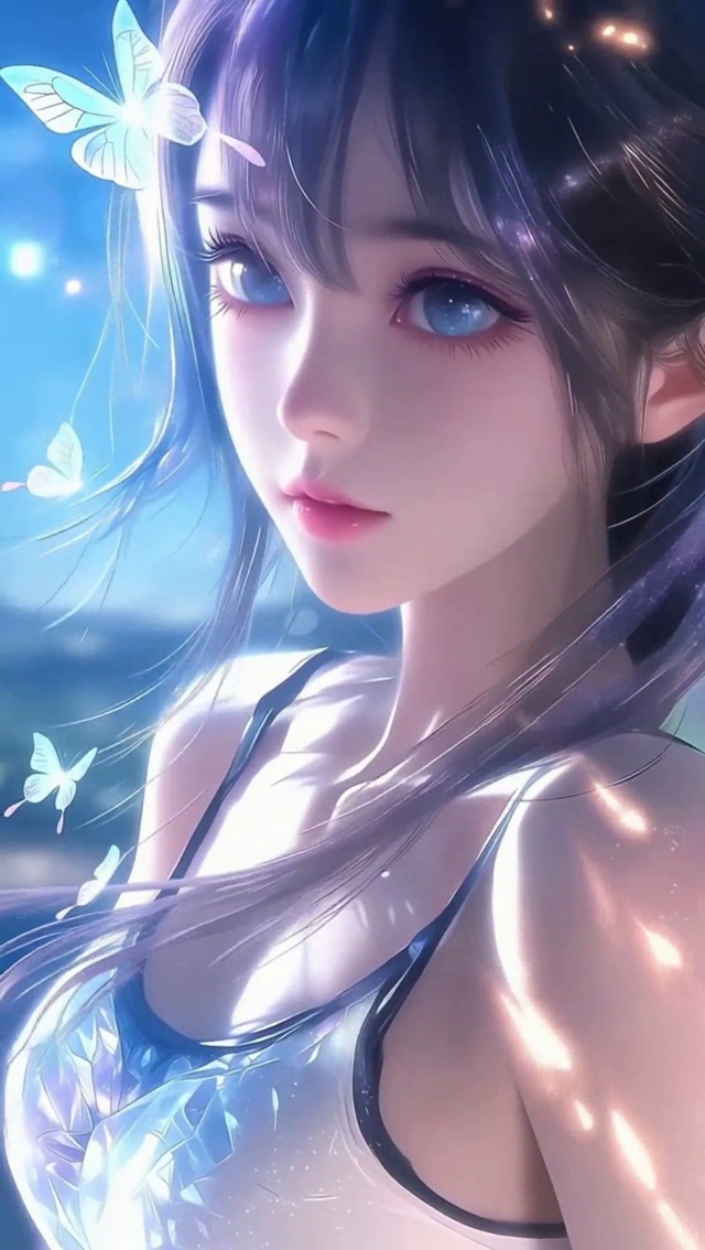 蝶落星眸