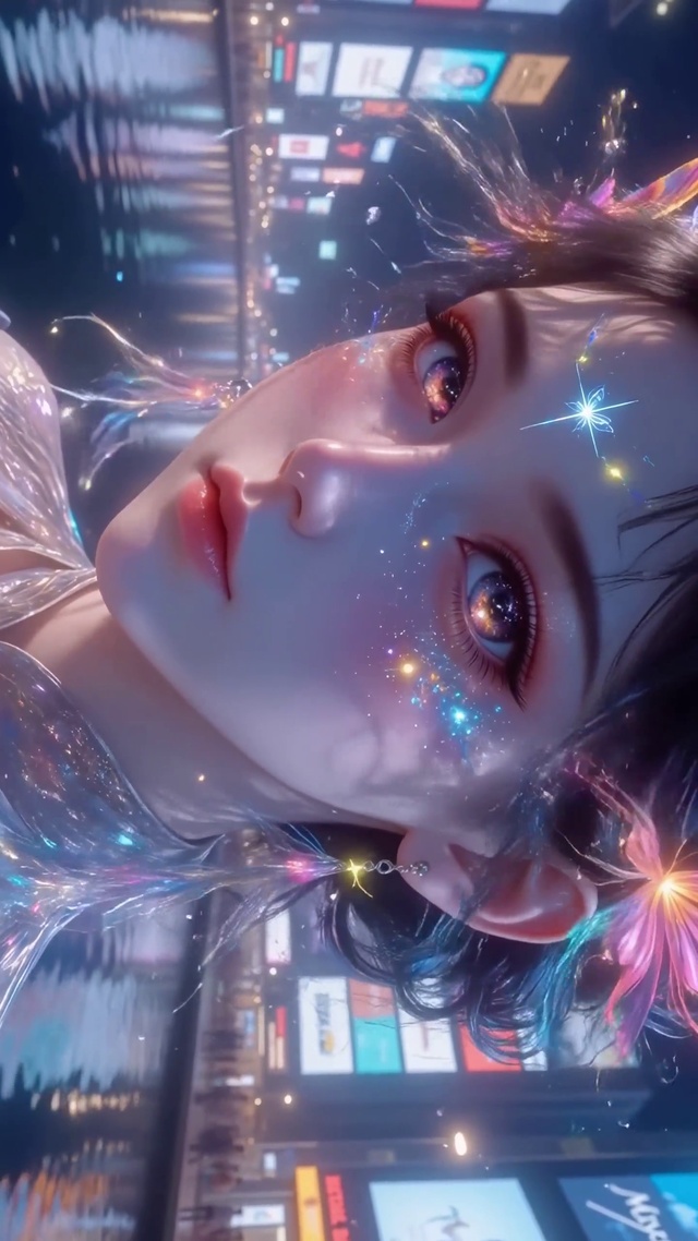 唯美异瞳美女