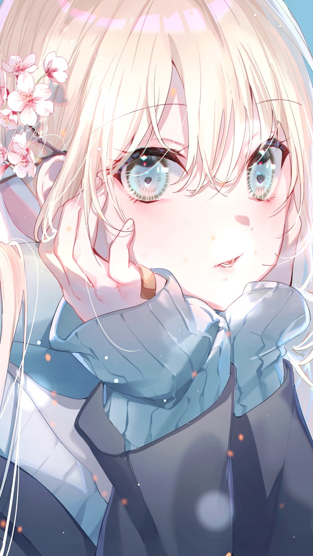唯美清纯春之少女