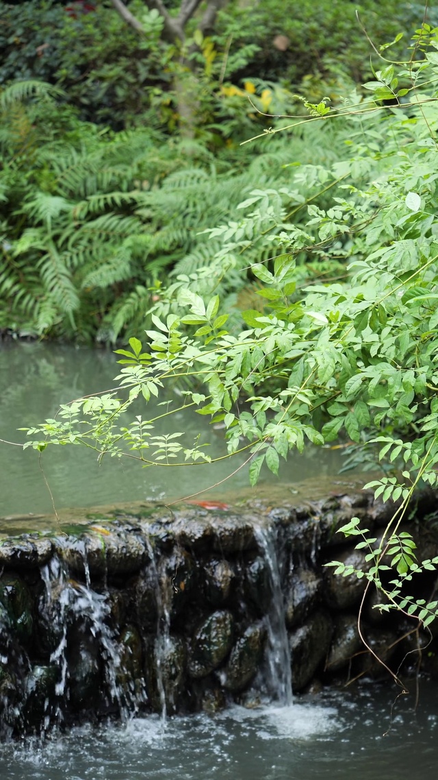 高清护眼山间流水l