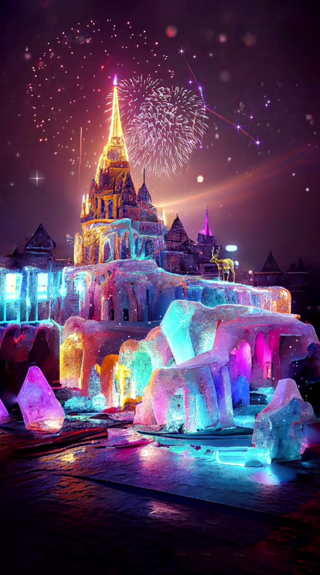 浪漫烟花