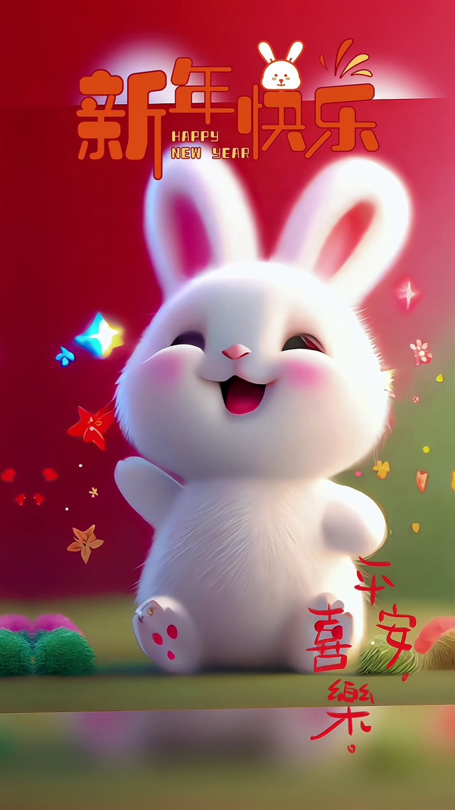 新年快乐平安喜乐