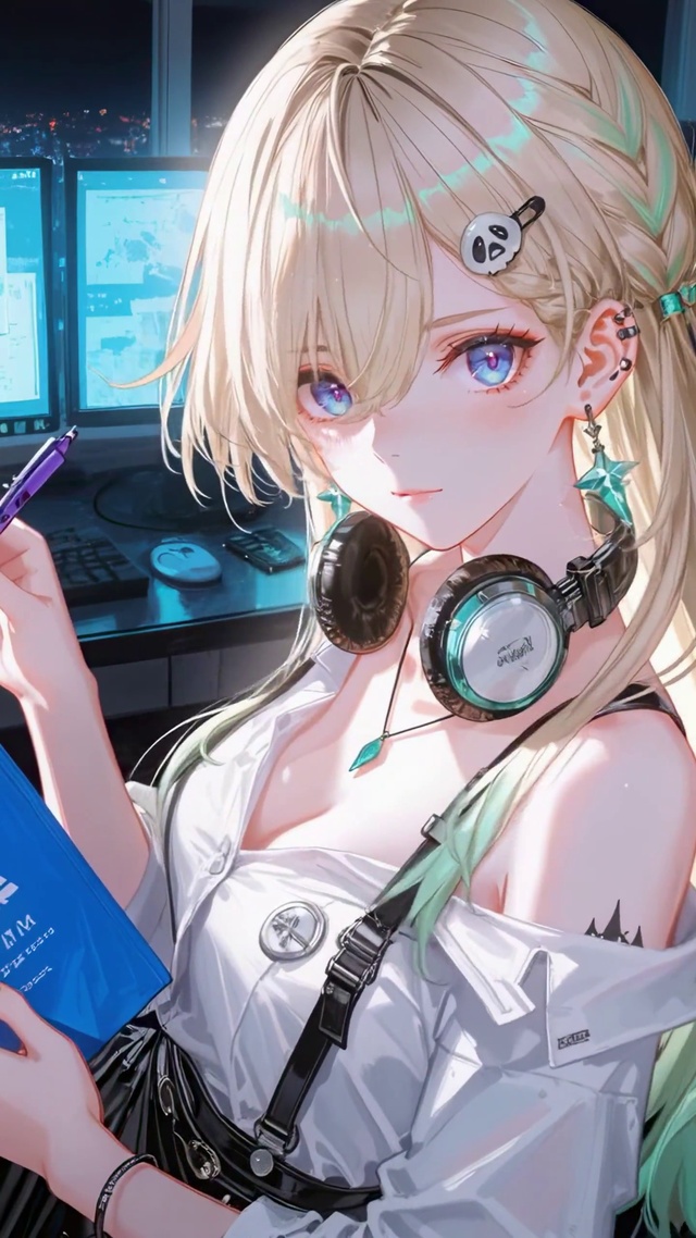 酷感霓虹女神-琳奈