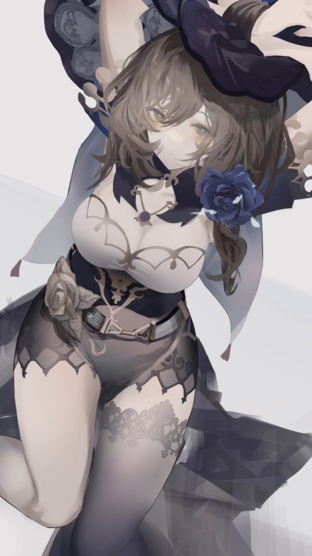 冷色调御姐控壁纸4k