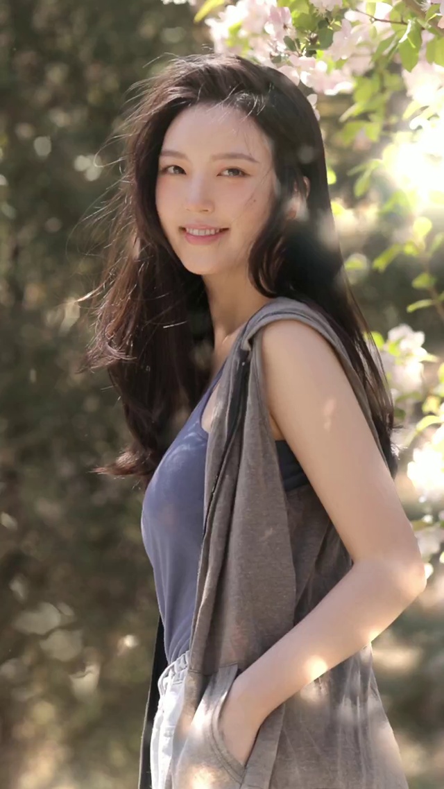 夏日清纯女友