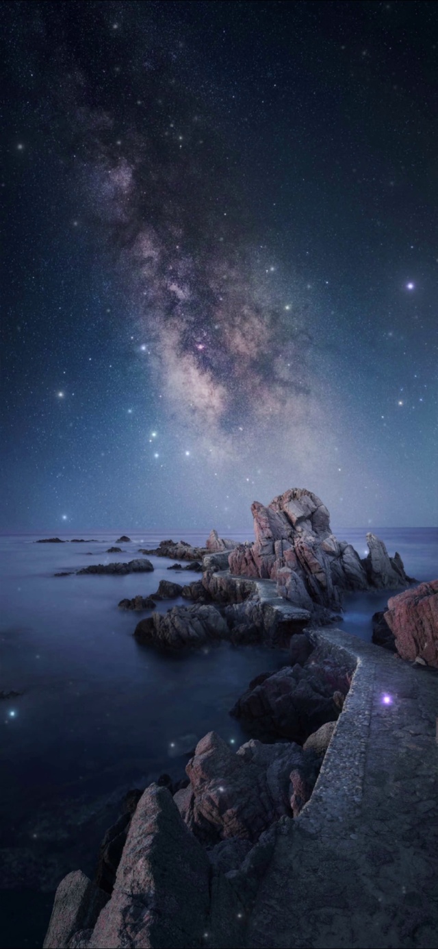 海边的满天繁星