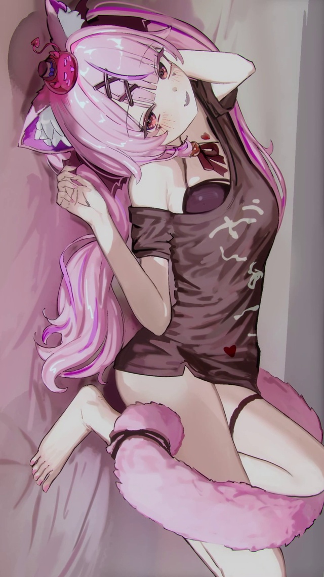 粉毛猫娘