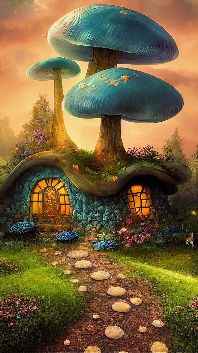 童话小屋(风景手机动态壁纸) - 风景手机壁纸下载 - 元气壁纸