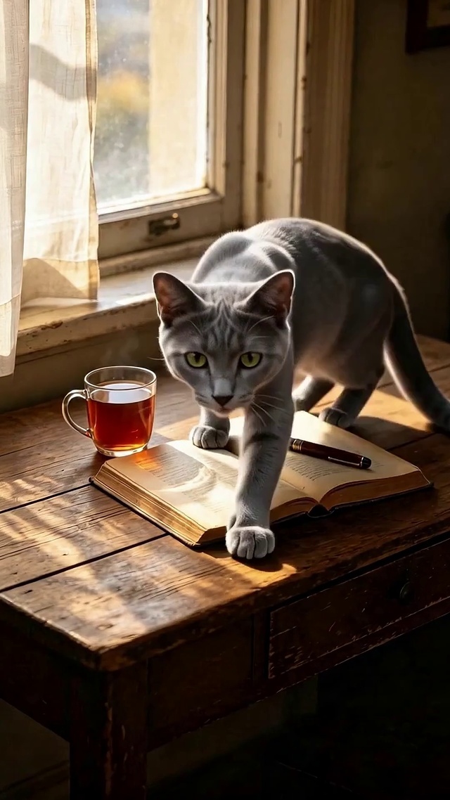 慵懒的猫猫