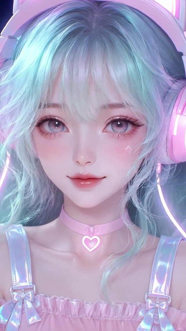 霓虹甜酷少女