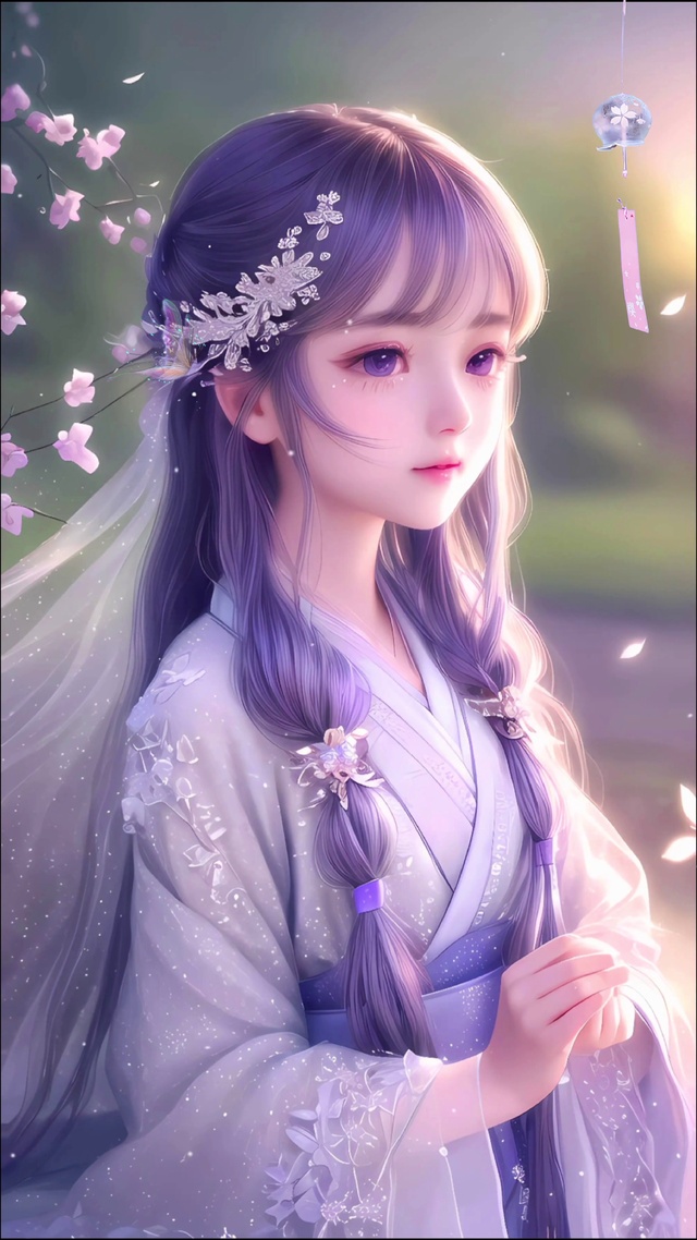 4K古风可爱美女1