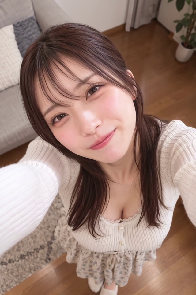 美女盯着你 4k