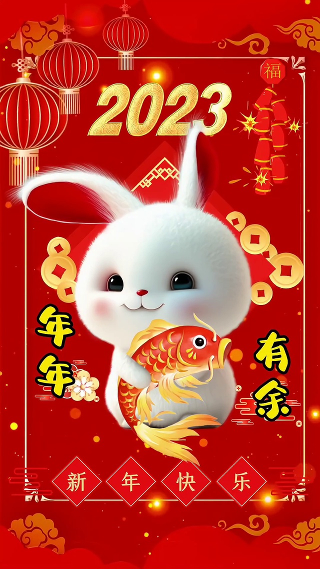 祝大家年年有余