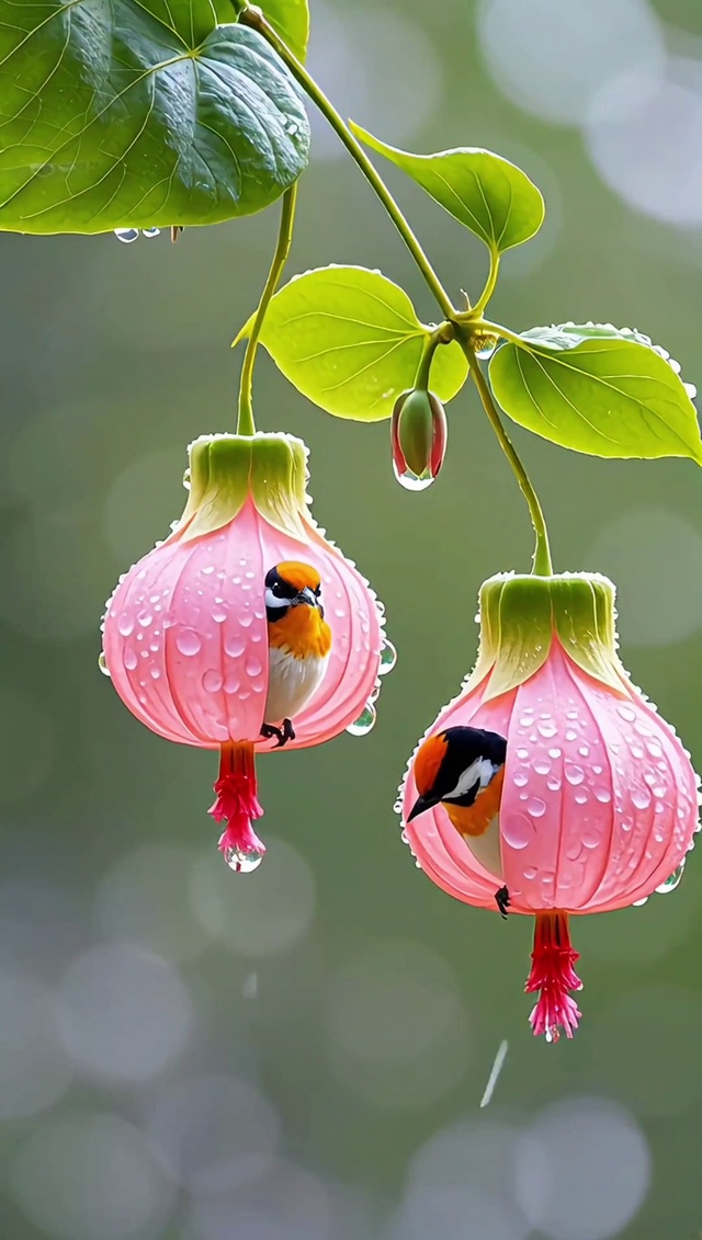 唯美治愈灯笼花