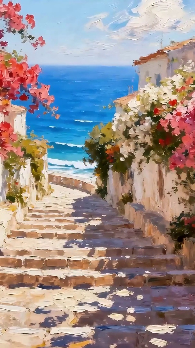 花草树木海景