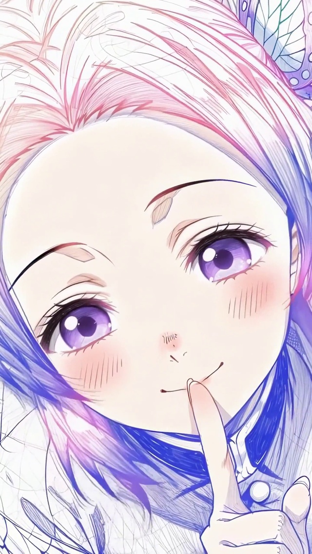 紫藤花下的蝴蝶忍