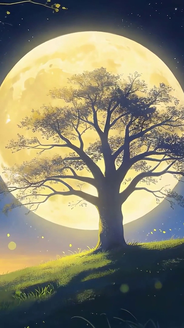护眼星空夜景