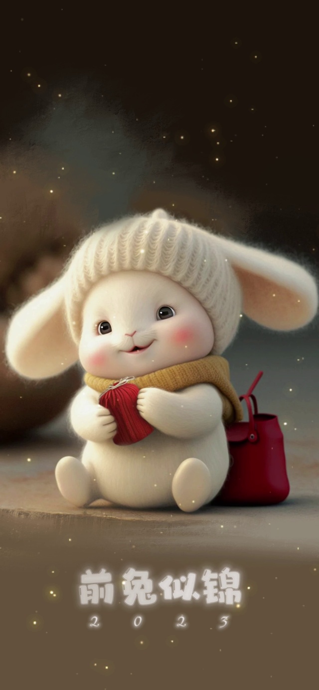 原创AI前兔似锦