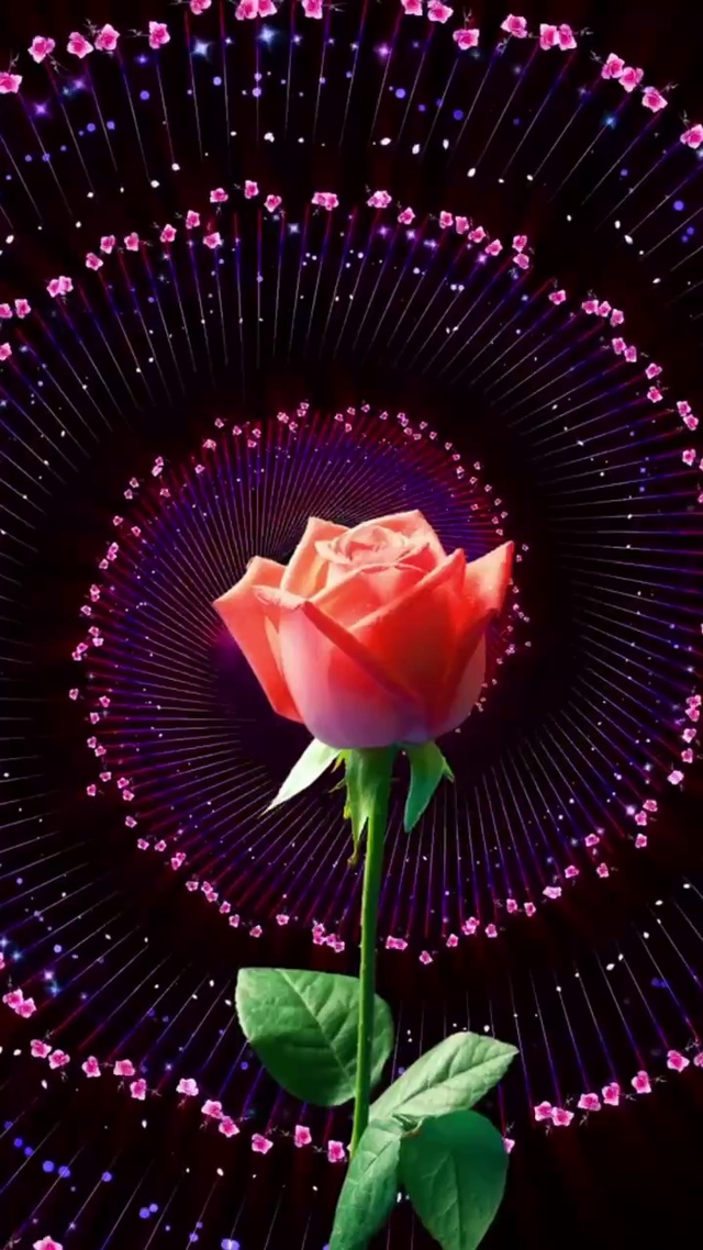 一朵玫瑰送给你