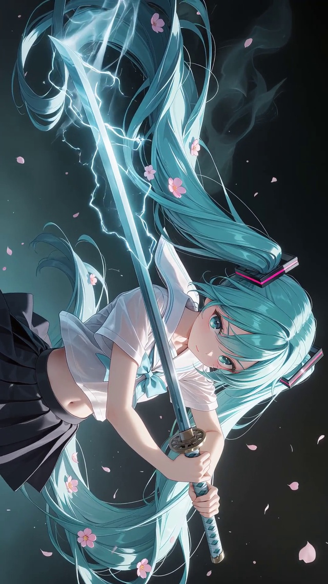 持剑少女