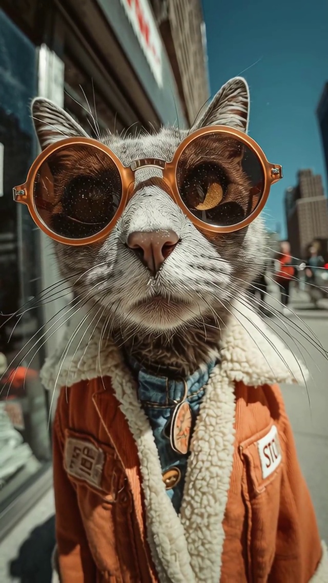酷酷的小猫咪