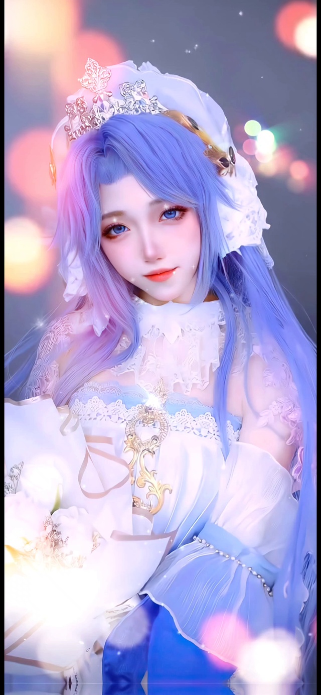 小白挚爱花嫁cos