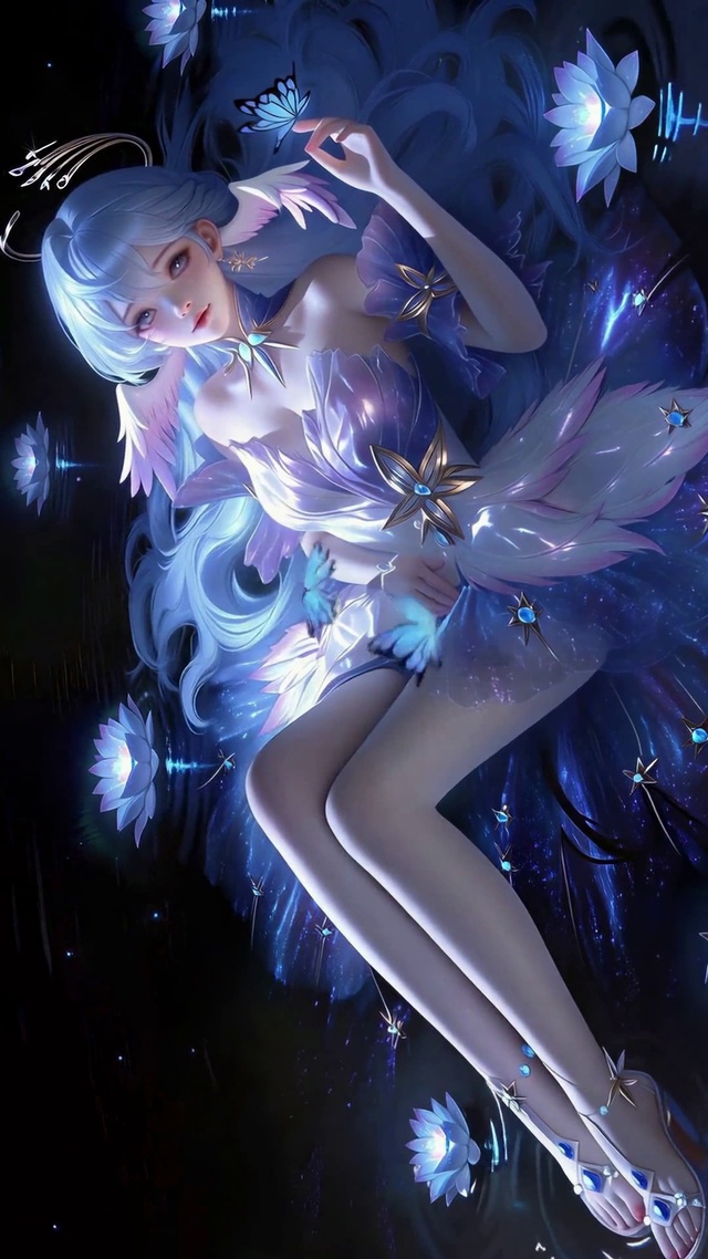 暗夜蓝莲梦幻美少女知更鸟