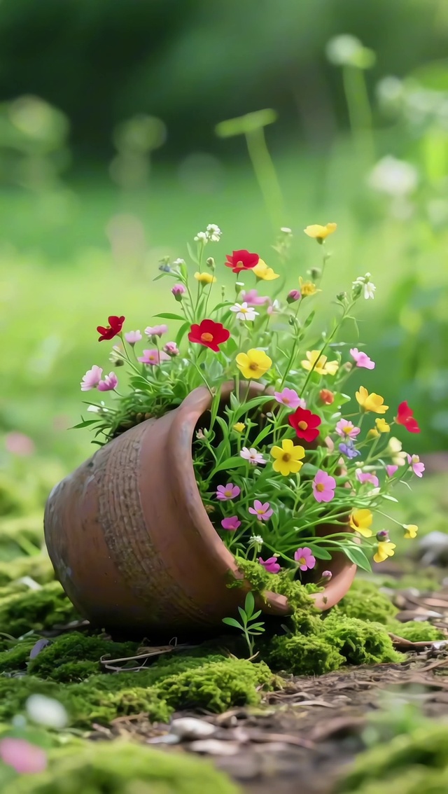 生机勃勃的小草