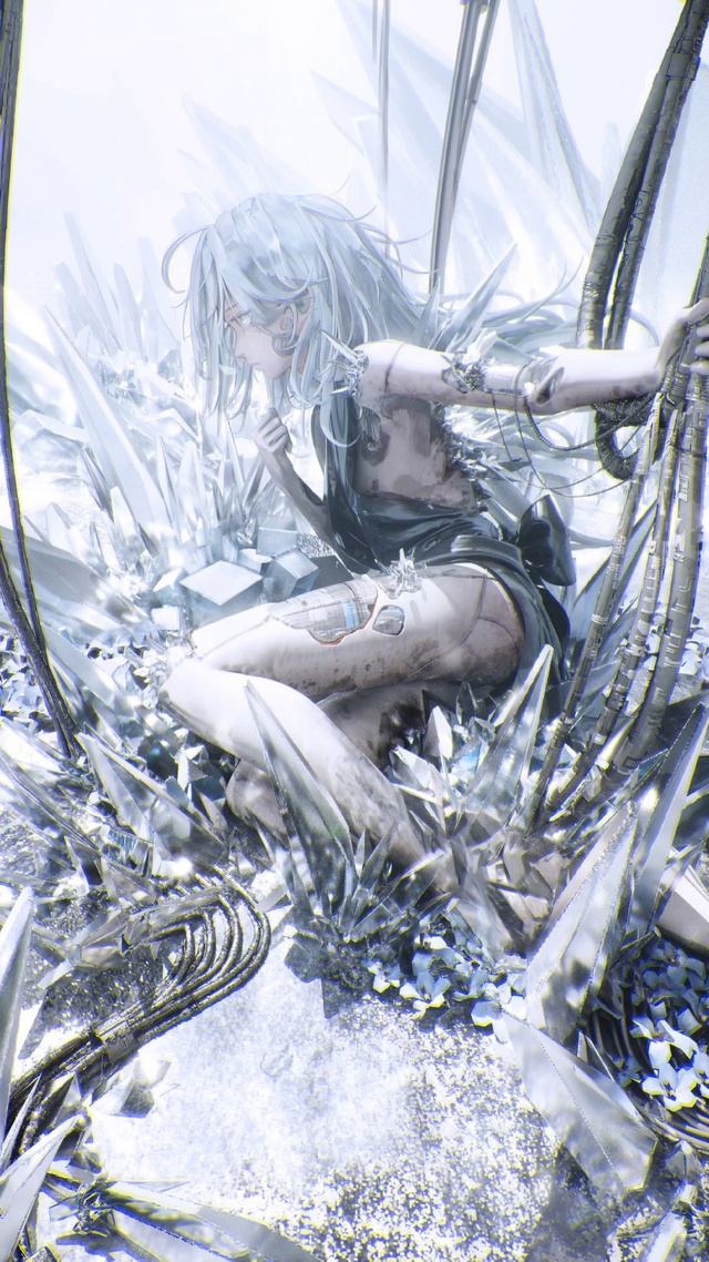 破败战损女孩（4k伤感）