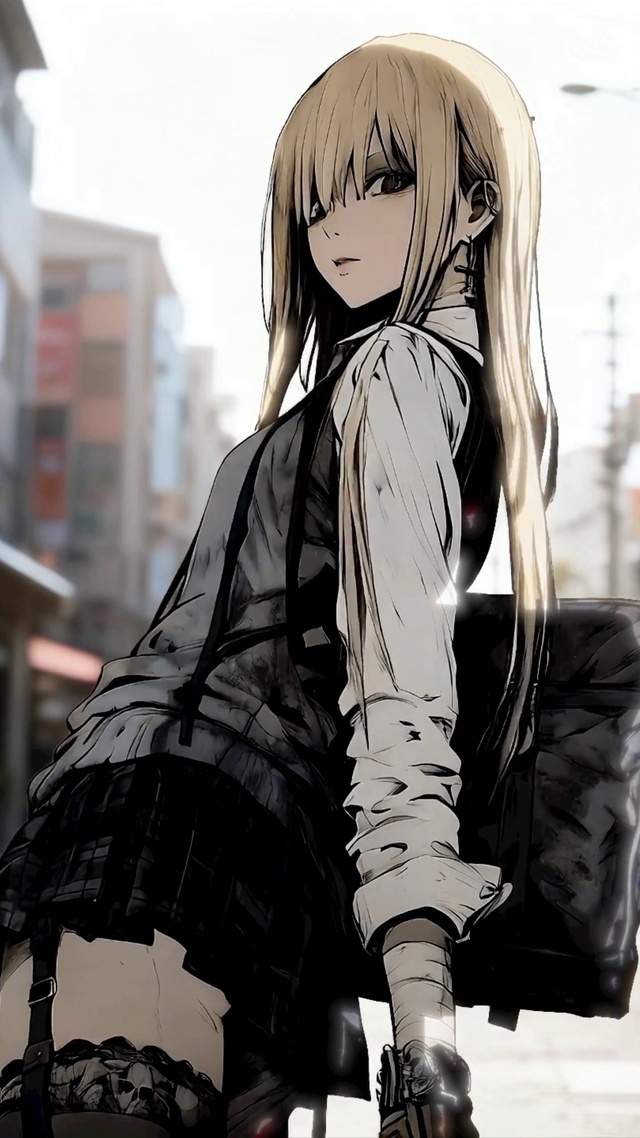 权威吊带JK御姐