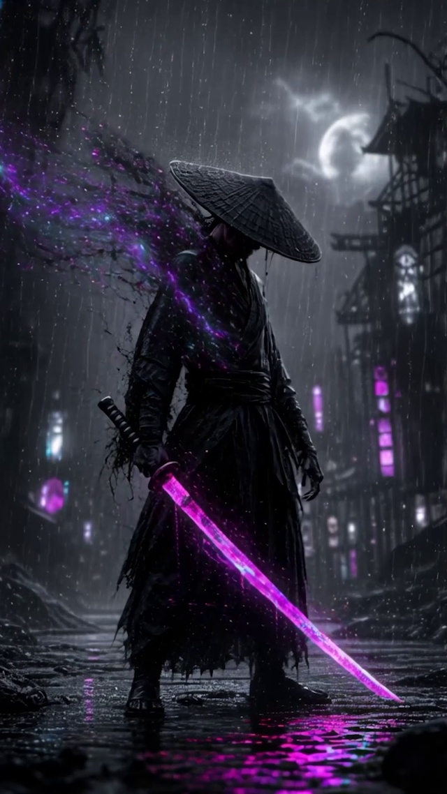 赛博朋克武士