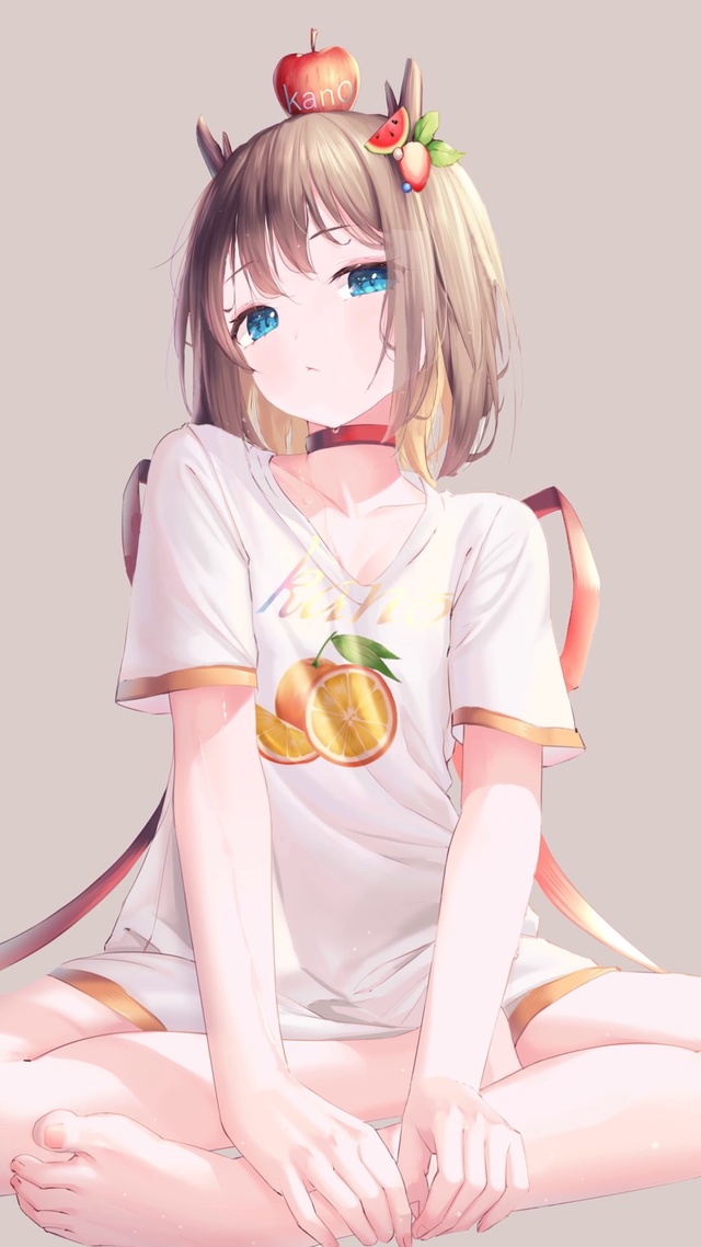 可爱嘟嘴少女kano