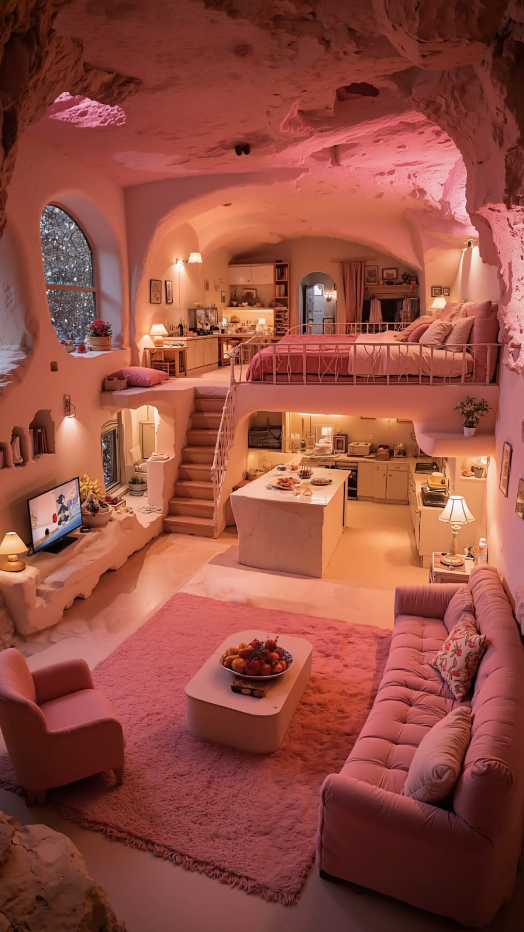 粉色浪漫小窝