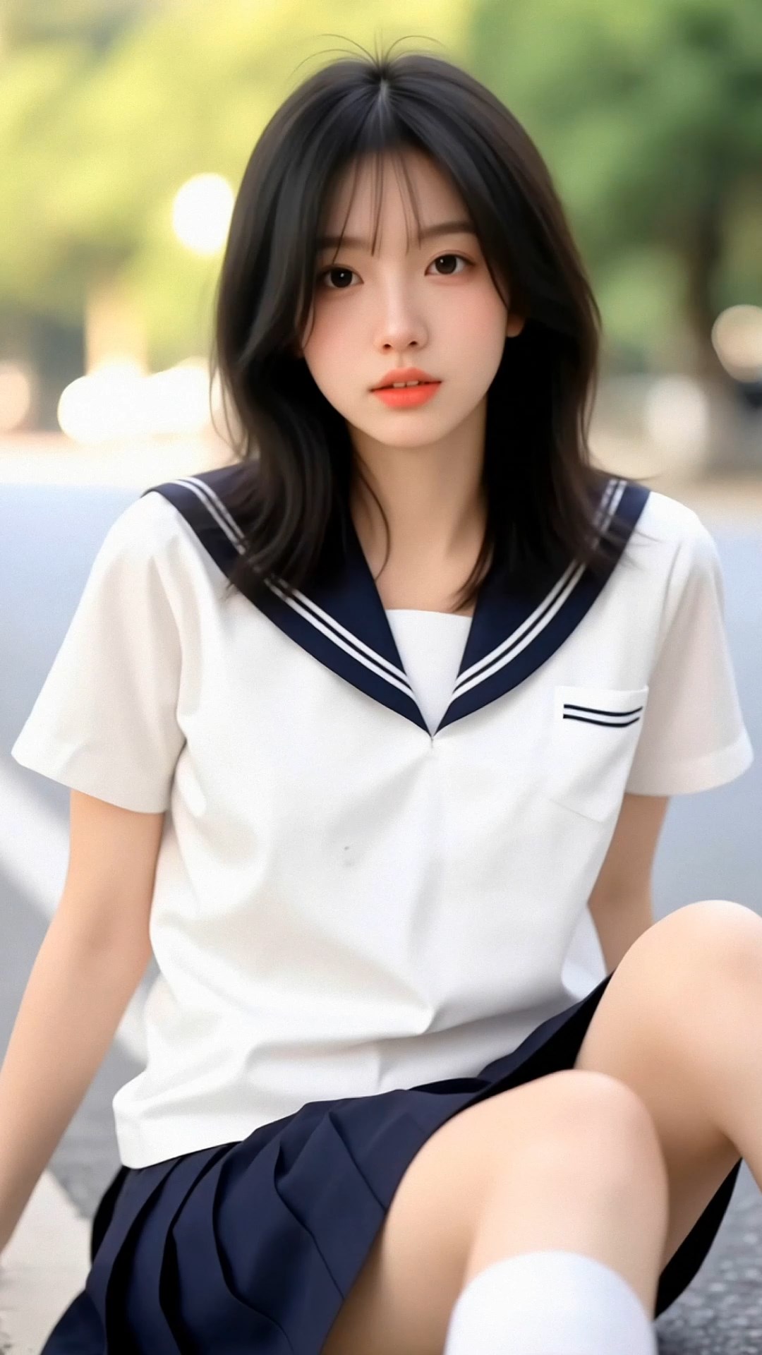 校服少年